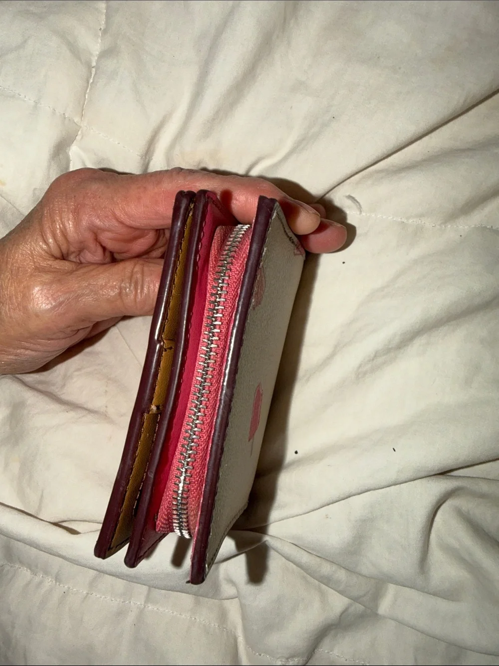 Coach compact wallet
